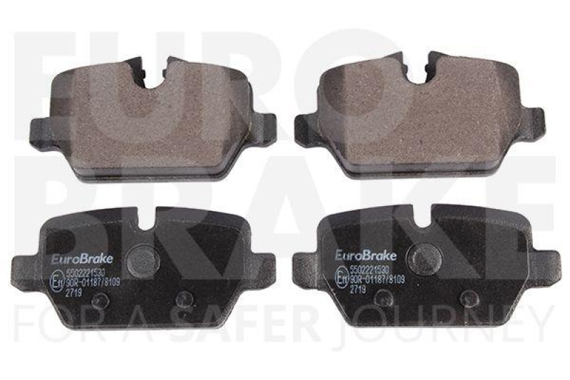 EUROBRAKE Bremsbelagsatz, Scheibenbremse 5502221530