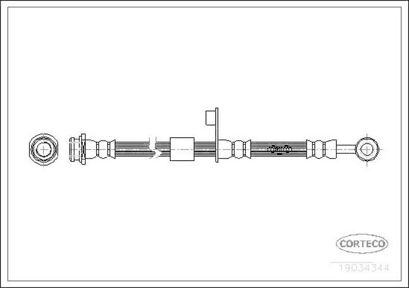 CORTECO Brake Hose