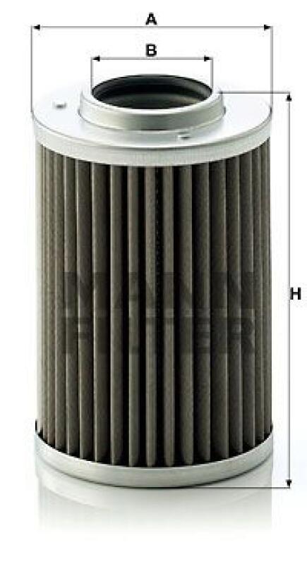 MANN-FILTER Hydraulic Filter, automatic transmission