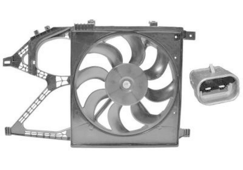 VAN WEZEL Fan, radiator