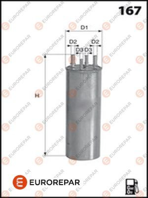 EUROREPAR Fuel Filter