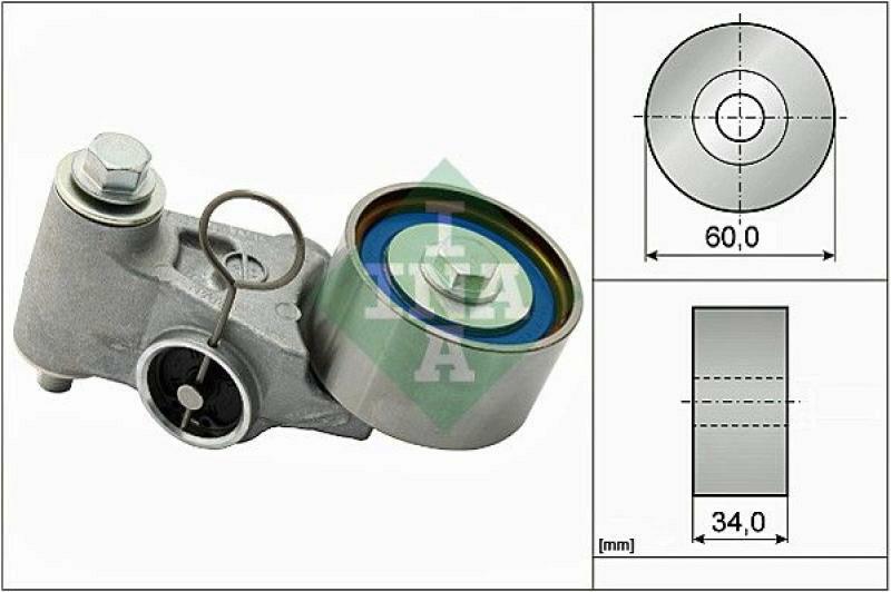 INA Tensioner Pulley, timing belt