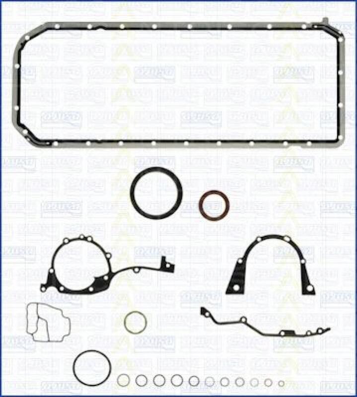 TRISCAN Gasket Set, crank case