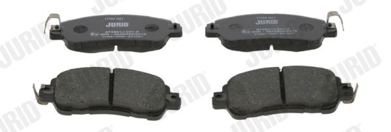 JURID Brake Pad Set, disc brake