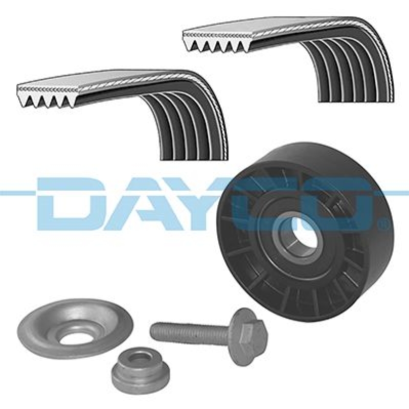 DAYCO V-Ribbed Belt Set