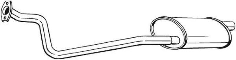 BOSAL Front Silencer