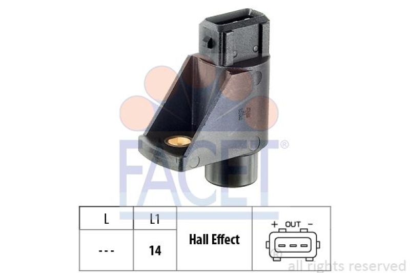 FACET Sensor, camshaft position Made in Italy - OE Equivalent