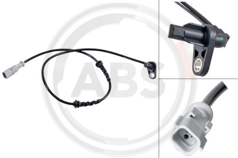 Sensor, wheel speed