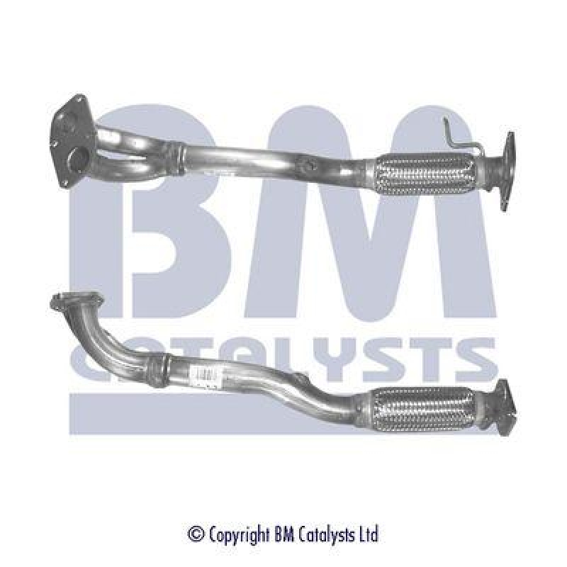 BM Catalysts Abgasrohr Auspuffanlage Vorne passend für Fiat Punto 1.8 13...