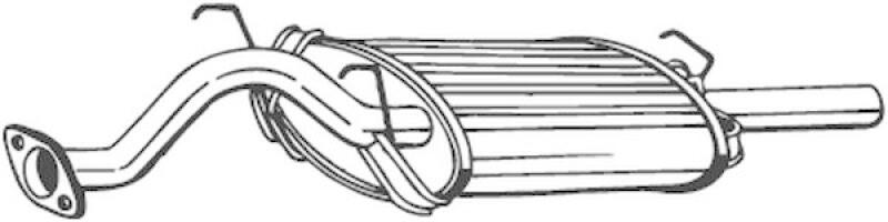 BOSAL Endschalld&auml;mpfer