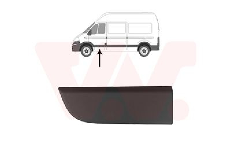 VAN WEZEL Zier-/Schutzleiste, T&uuml;r