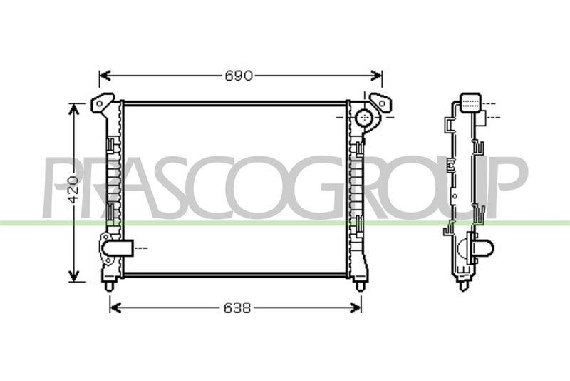 PRASCO K&uuml;hler, Motork&uuml;hlung PrascoSelection MN304R002