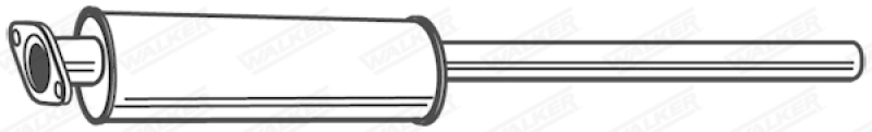WALKER Mittelschalld&auml;mpfer 23210