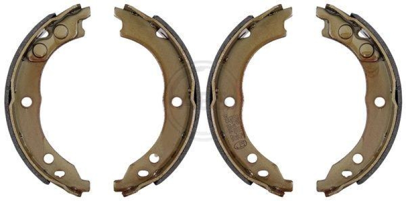 A.B.S. Bremsbackensatz, Feststellbremse 9167