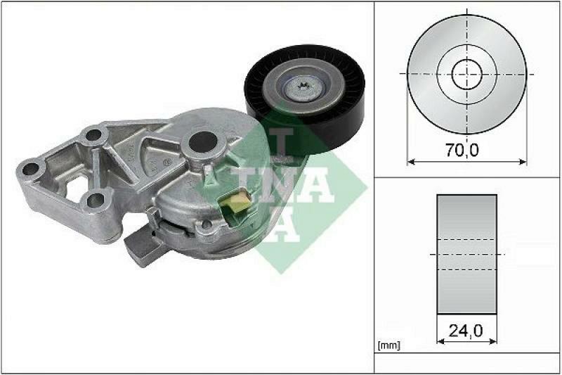 INA Tensioner Lever, v-ribbed belt