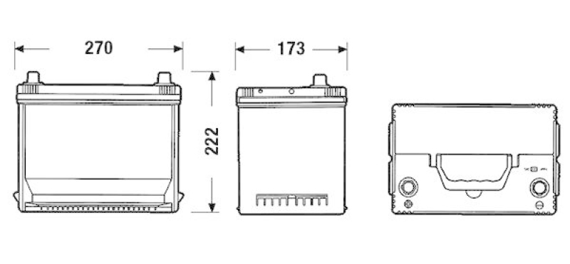 EXIDE Starterbatterie PREMIUM