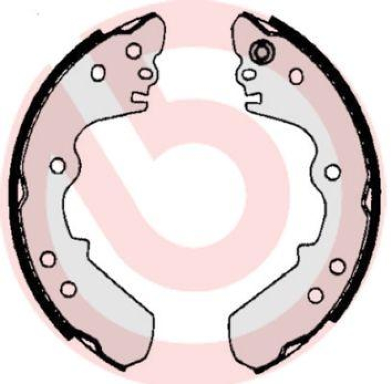 BREMBO Brake Shoe Set ESSENTIAL LINE