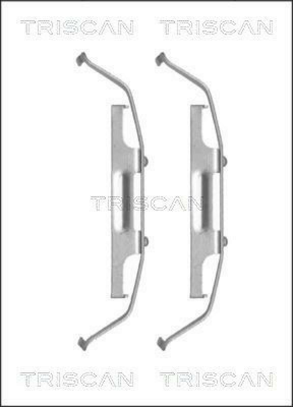 TRISCAN Zubehörsatz, Scheibenbremsbelag