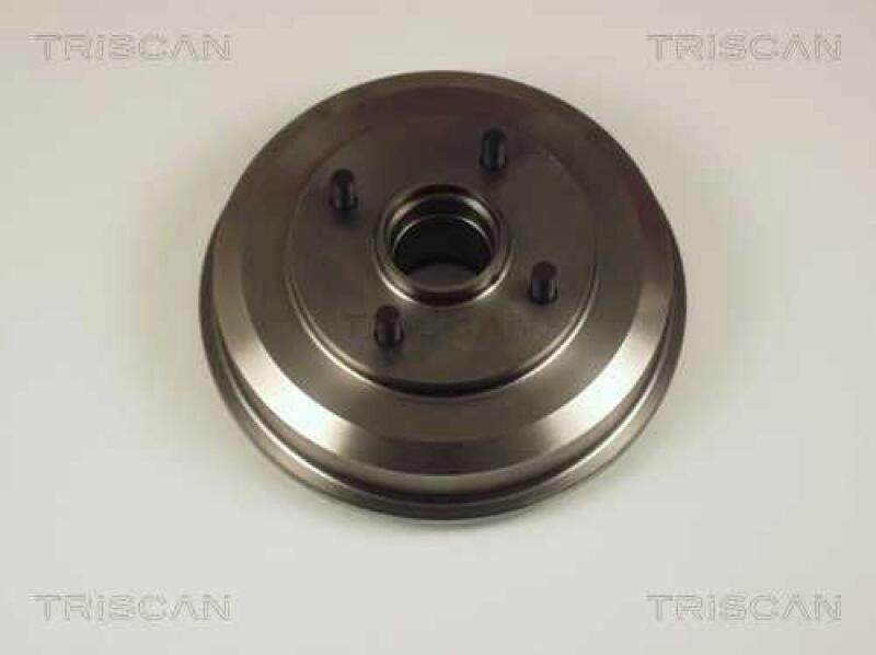2x TRISCAN Brake Drum