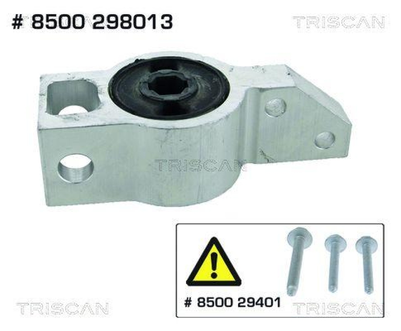 TRISCAN Control Arm-/Trailing Arm Bush