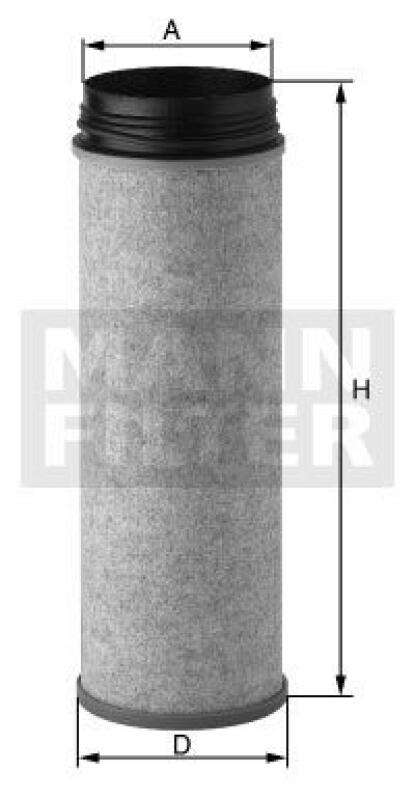 MANN-FILTER Secondary Air Filter