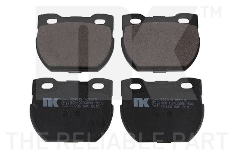 NK Brake Pad Set, disc brake