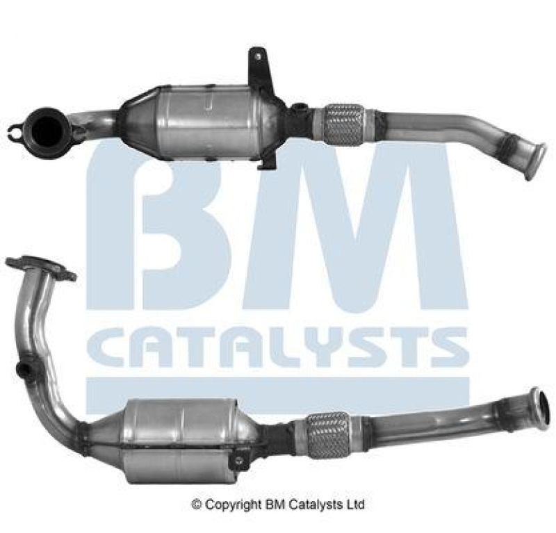 BM Catalysts Katalysator Kat Approved passend f&uuml;r Renault Clio 2 1.2 1.4 Kangoo