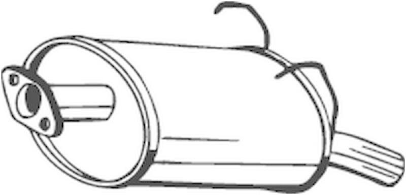 BOSAL Endschalld&auml;mpfer