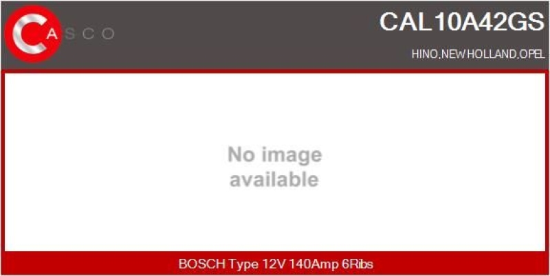 CASCO Alternator