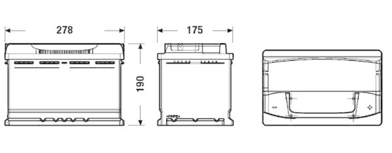 EXIDE Starterbatterie PREMIUM