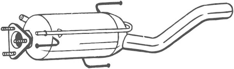 BOSAL Soot/Particulate Filter, exhaust system