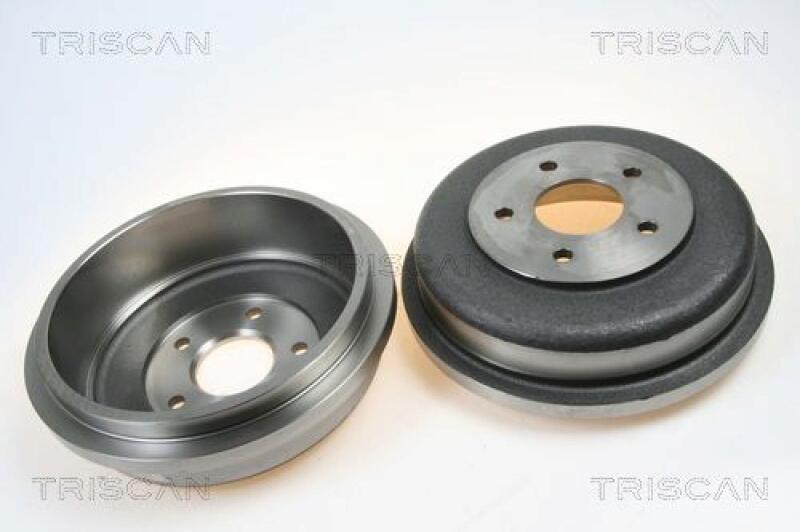 2x TRISCAN Brake Drum