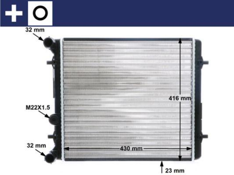 MAHLE Kühler, Motorkühlung BEHR