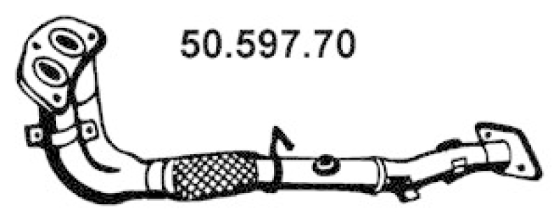 EBERSPÄCHER Exhaust Pipe