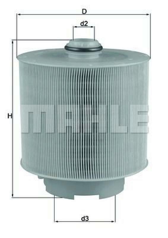 MAHLE ORIGINAL Luftfilter