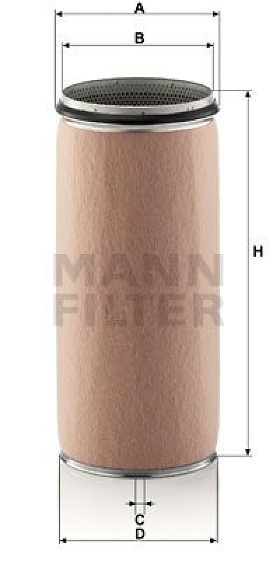 MANN-FILTER Secondary Air Filter