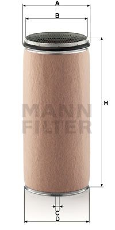 MANN-FILTER Sekundärluftfilter