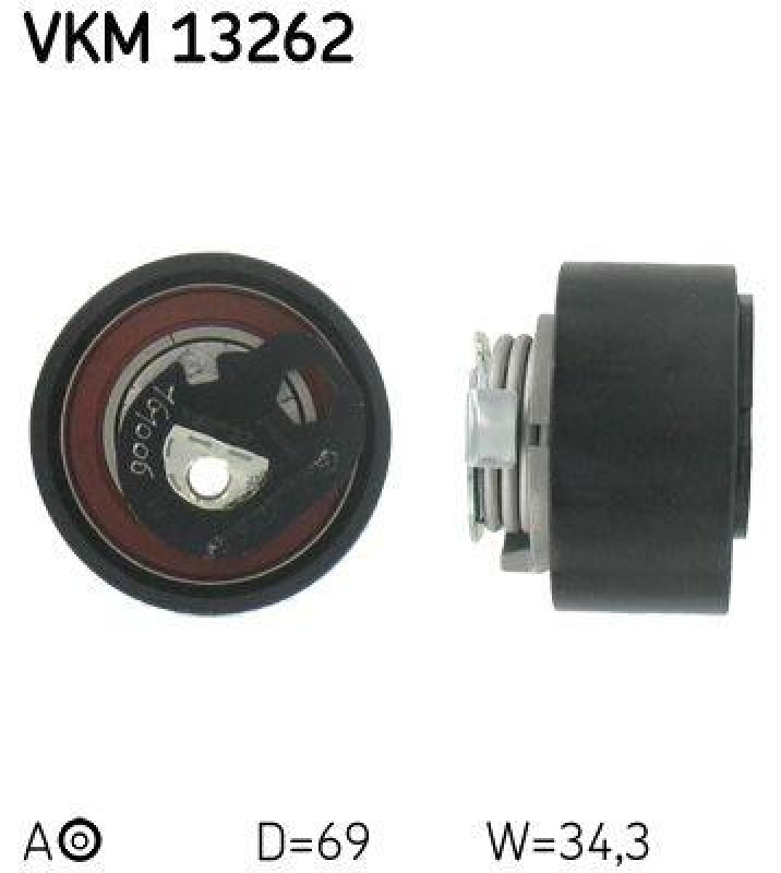 SKF Tensioner Pulley, timing belt