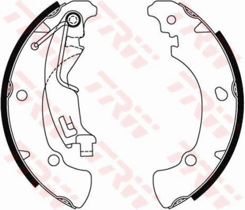 TRW Brake Shoe Set