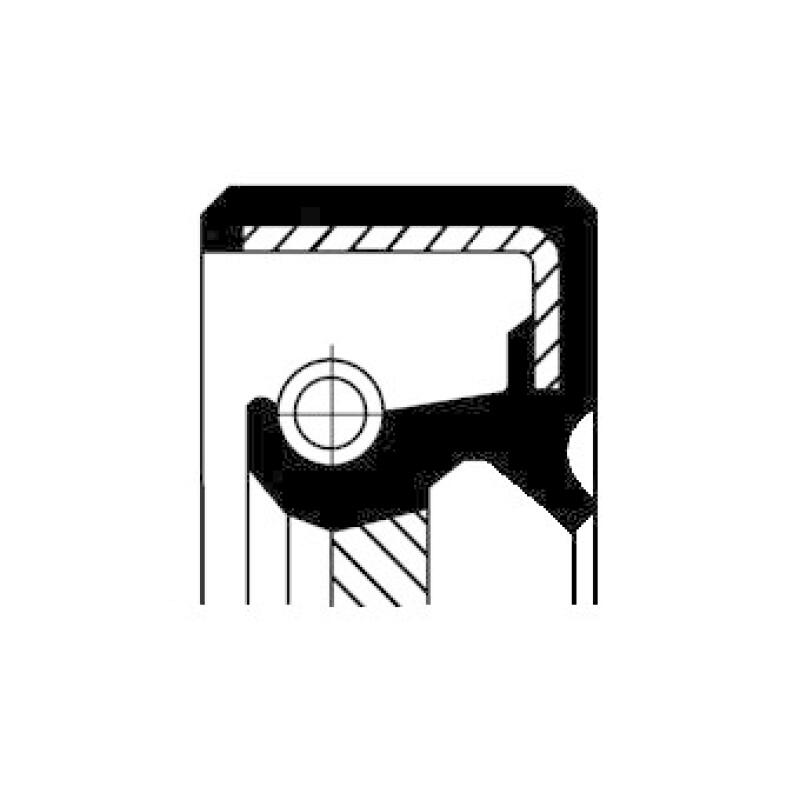 CORTECO Shaft Seal, crankshaft