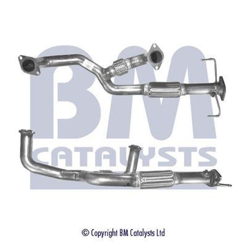 BM Catalysts Abgasrohr Vorne passend für Mitsubishi Galant 8 2.5 V6 24V ...