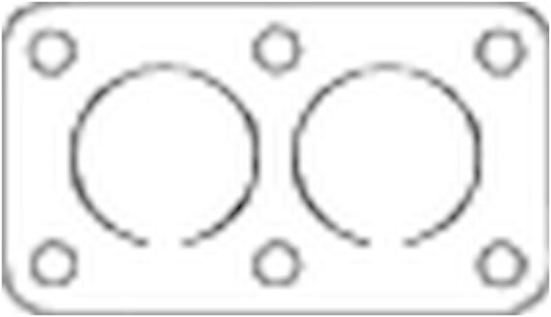 BOSAL Gasket, exhaust pipe