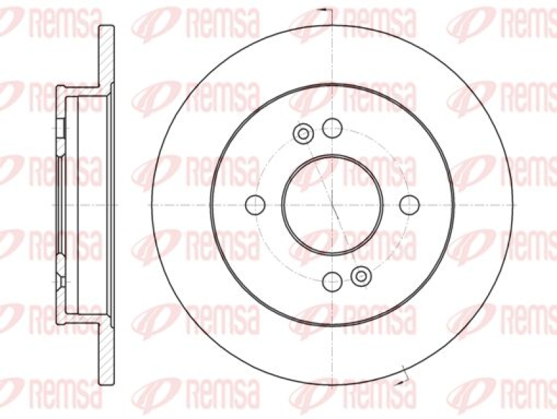 2x KAWE Brake Disc