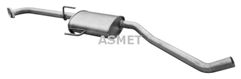 ASMET Centre Muffler