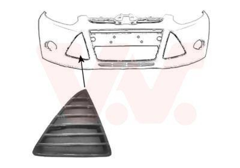 VAN WEZEL Cover, bumper