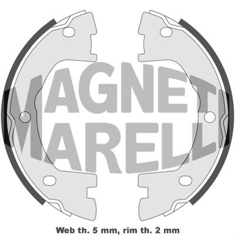 MAGNETI MARELLI Bremsbacke