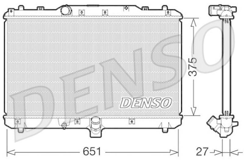 DENSO Kühler, Motorkühlung