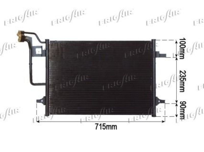 FRIGAIR Kondensator, Klimaanlage
