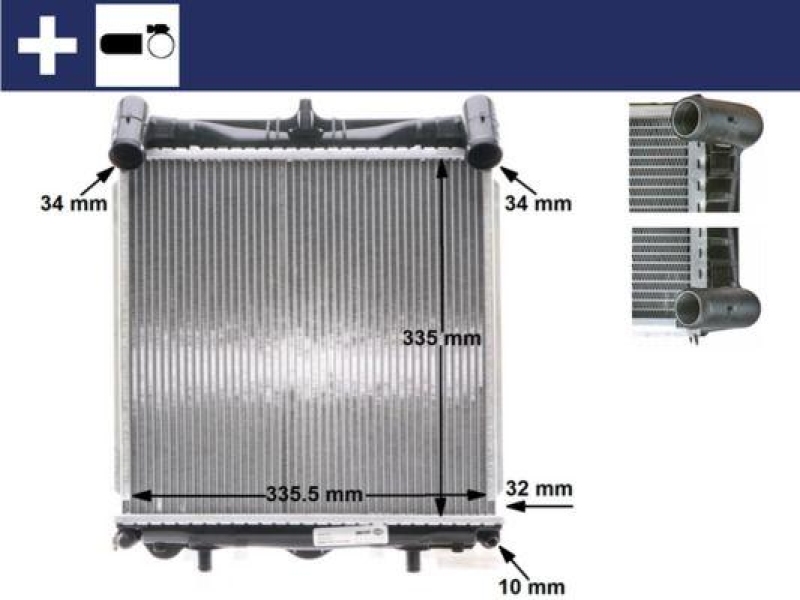 MAHLE Kühler, Motorkühlung BEHR