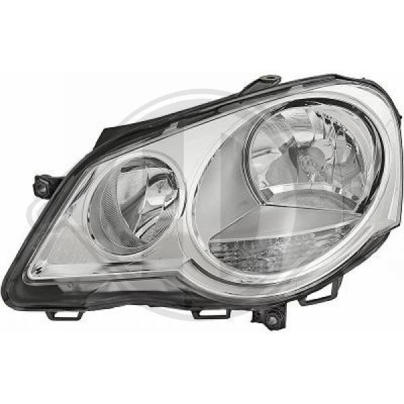 1x Diederichs Hauptscheinwerfer H7 H1 Links passend für VW Polo 4 BJ ab 04/2005 2205185